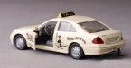 1:55 Scale White SIKU Brand BENZ E500 TAXI Toy