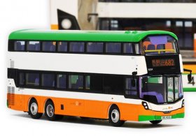 1:120 Scale NO.682 Diecast Volvo B8L Double Decker Bus Model