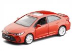 Orange / Black / Purple 1:33 Diecast Toyota Corolla Hybrid Toy