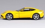 Red / Yellow 1:24 Bburago Diecast Ferrari F12 Berlinetta Model