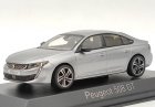 Silver 1:43 Scale NOREV Diecast Peugeot 508 GT Model
