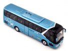 1:43 Blue ZhongTong LCK6117HQD1 Diecast Coach Bus Model