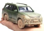 Muddy Painting Kids 1:32 Scale Diecast Lexus LX570 SUV Toy