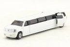 Kids White / Black Diecast Cadillac DTS Toy