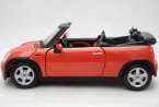 MaiSto 1:24 Blue / Orange/ Yellow Diecast Mini Cooper Model