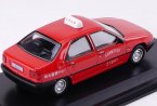 1:43 Scale Red Diecast Citroen ZX Dongfeng 988 Taxi Model