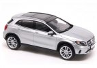 Silver 1:43 Scale Spark Diecast Mercedes Benz GLA 250 Model