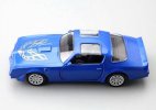 Black / Blue 1:36 Scale Kids Diecast 1978 Pontiac Firebird Toy