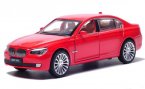 Blue / Red / Gray / Silver Kids 1:32 Diecast BMW 760Li Toy