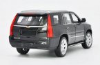 Black / White 1:24 Scale Diecast 2017 Cadillac Escalade Model