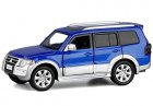 1:32 Blue / White / Black /Silver Diecast Mitsubishi Pajero Toy