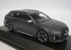Gray 1:43 Scale Minichamps Diecast 2019 Audi RS 6 Avant Model