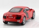 Kids White / Red / Black 1:32 Scale Diecast Audi R8 Toy