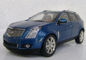 Blue / Gray 1:18 Kyosho Diecast 2010 Cadillac SRX SUV Model