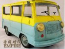 Pure Handmade Large Scale Blue-Yellow Bus Model