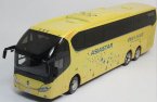 Yellow / Blue 1:42 Scale Diecast Asiastar Bus Model