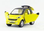 Kids 1:32 Scale Five Colors Diecast Smart Fortwo Toy