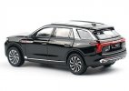 Black 1:64 Scale Diecast Hongqi E-HS9 SUV Model