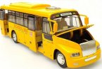 Kids Yellow 1:50 Scale Big Nose School Bus Toy