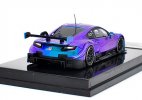 Purple 1:64 Diecast Honda Acura NSX Concept Super GT500 Model