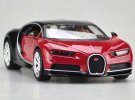 1:24 Scale Maisto Blue /Red / Gray Diecast Bugatti Chiron Model