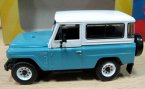 Blue-White 1:43 Scale Diecast Nissan Patrol H60 Model