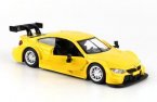 1:44 Scale Yellow / White Diecast BMW M4 DTM Car Toy