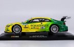 Yellow 1:32 Scale Bburago Diecast Audi A5 DTM Model