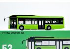 1:110 Scale Green Diecast MAN A22 Singapore City Bus Model