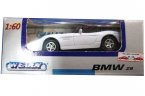 Kids Welly White / Red 1:60 Scale Diecast BMW Z8 Toy