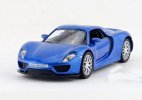 Black / White /Red / Blue / Gray Diecast Porsche 918 Spyder Toy