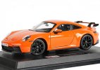 1:24 Scale Bburago Orange / Green Diecast Porsche 911 GT3 Model
