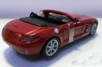 Red Bburago Diecast Mercedes-Benz SLS AMG Roadster Car Model