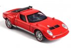 Red / Blue / Yellow / Black Kids Diecast Lamborghini Miura Toy