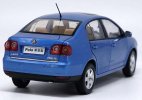 Blue / Gray 1:18 Scale Diecast VW Polo Model