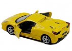 1:32 Blue / Red /White / Yellow Diecast Ferrari 458 Italia Toy