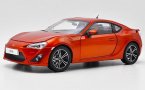 Red / White / Orange 1:18 Scale Diecast Toyota GT 86 Model