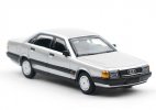 1:64 Scale Silver / Black Diecast Audi 100 C3 Car Model