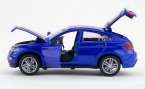 Kids Red / Blue / Purple / White 1:32 Scale Diecast BMW X6 Toy