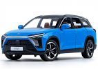 Black / White / Blue 1:24 Scale Diecast NIO ES8 SUV Toy