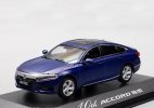 1:43 Blue / White Diecast 2018 Honda Accord Sport Turbo Model