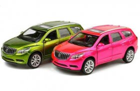 Green / Pink 1:43 Scale Kids Diecast Buick Enclave Toy