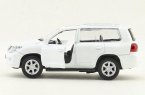 Kids 1:43 Scale Black / White Diecast Lexus LX570 Toy