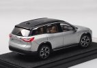 1:43 White / Black / Blue / Silver Diecast 2018 NIO ES8 Model