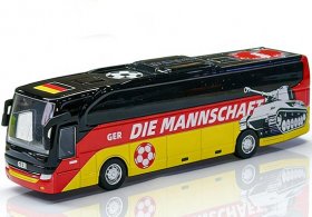Kids Yellow-Black Germany Football Team Diecast Coach Bus Toy