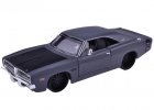 Black /Wine Red MaiSto 1:24 Diecast 1969 Dodge Charger R/T Model