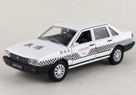 1:32 Scale Kids White Driving School Diecast VW Santana Toy