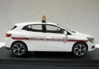 White 1:43 Scale NOREV ASVP Diecast 2016 Renault Megane Model