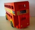 Kids Red Wooden Double-decker London Bus Toy With Passengers