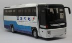 White 1:36 Scale Die-Cast Foton Tour Bus Model